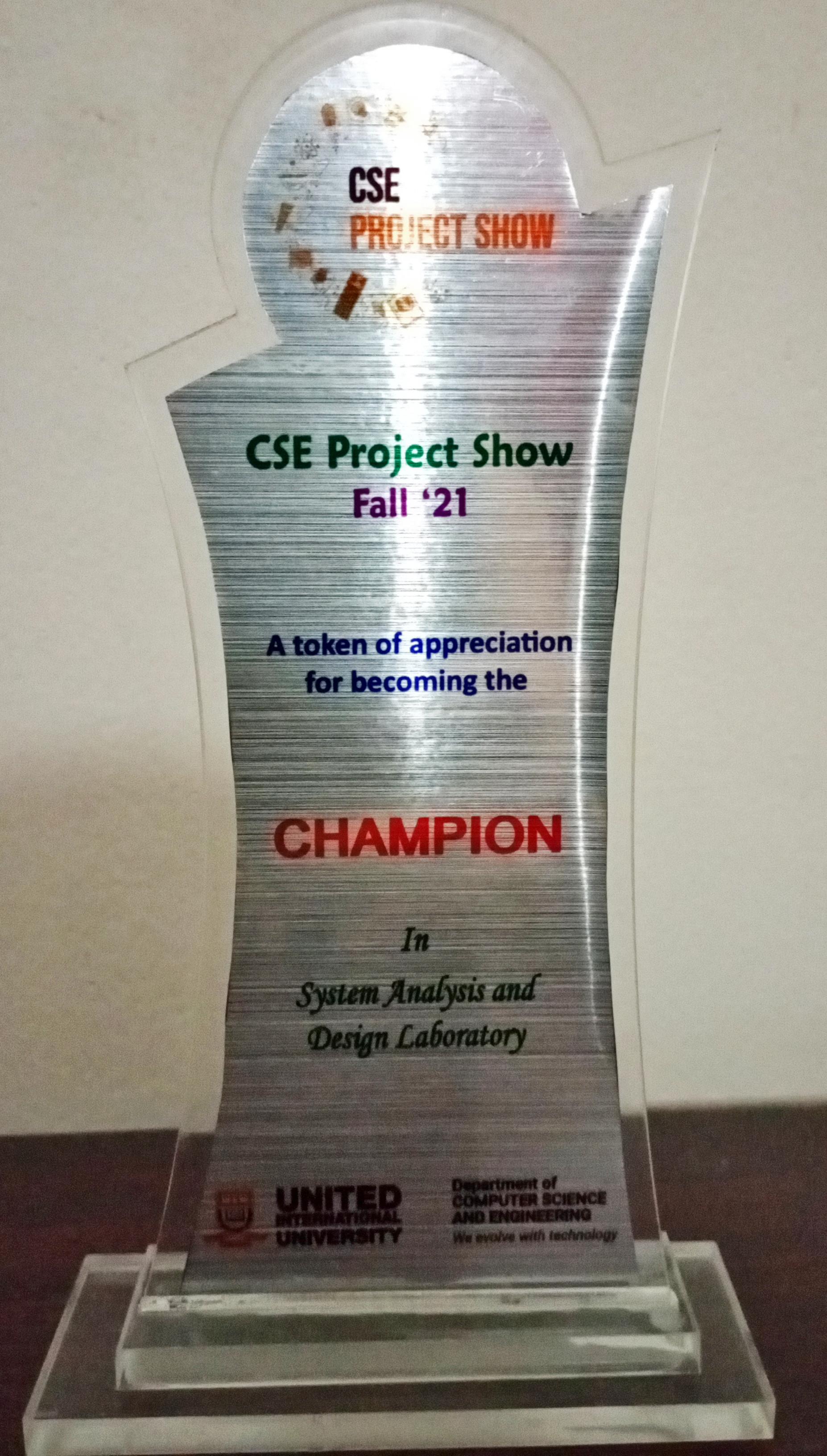 Academic Achievement Award