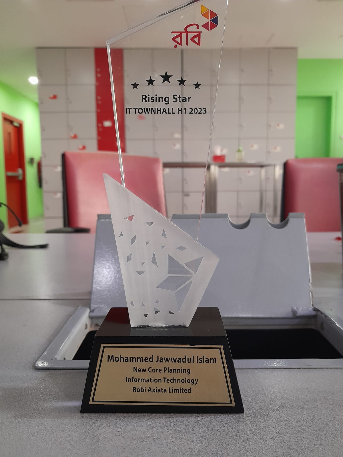 Professional Achievement Award